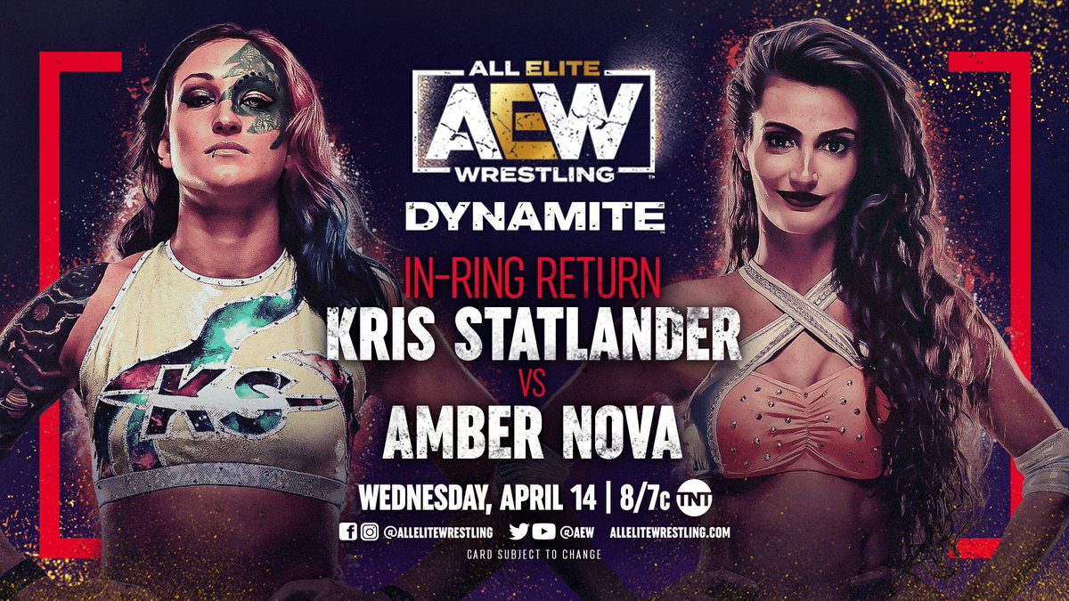 Kris Statlander’s Opponent, Matches For Tonight’s AEW Dark Episode