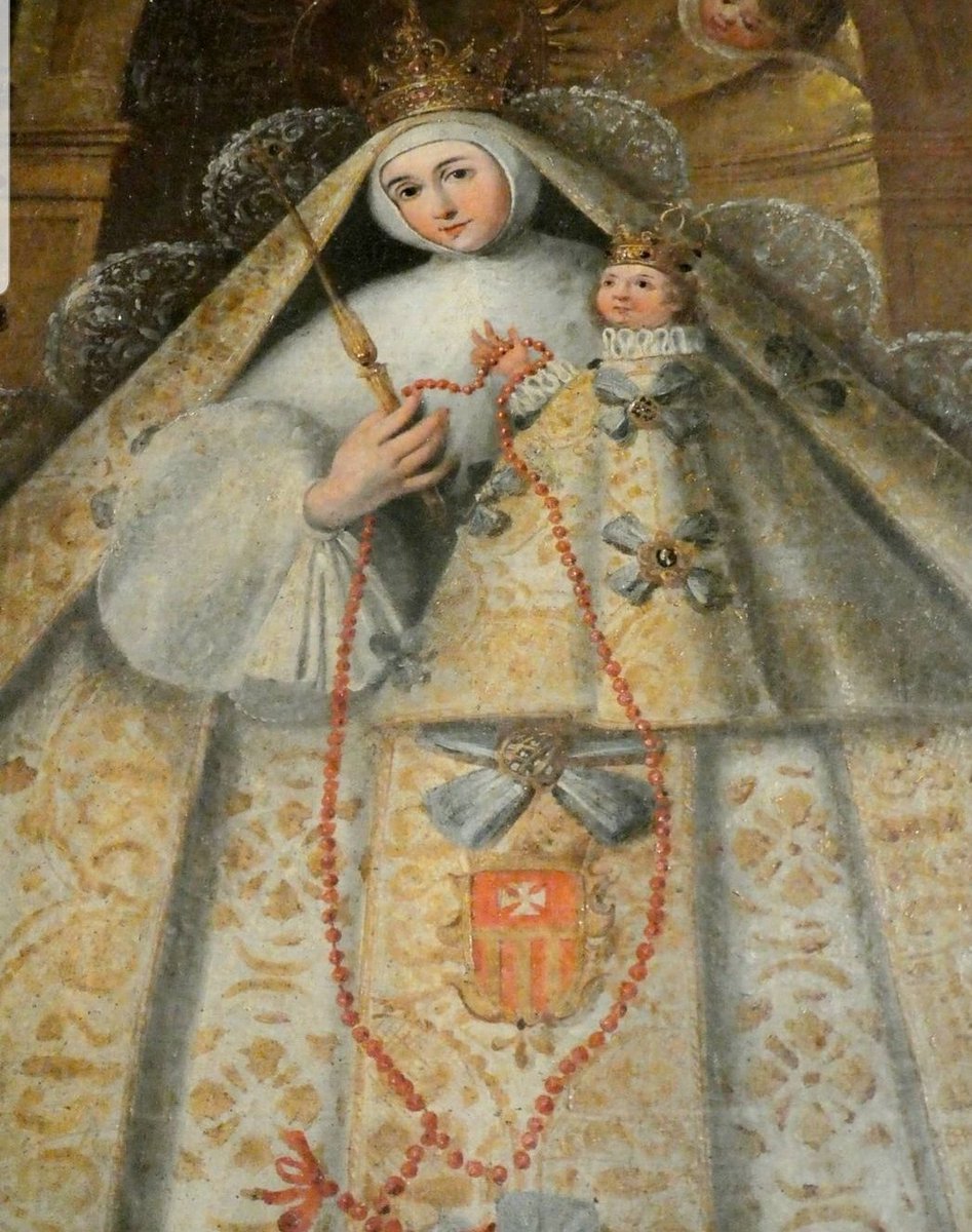 Virgen de la Merced. Pintura anónima.
Esta maravilla se encuentra en La Colegiata

#OSUNA 
#pinturas 
#art 
#instagood 
#instaart 
#visitasculturales 
#amigosdelosmuseos 
#turismocultural