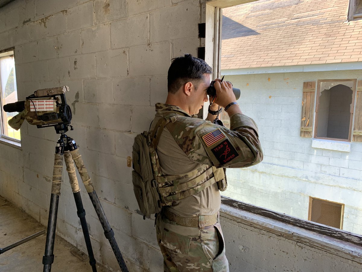 MCoEFortBenning's tweet image. Situational awareness is instrumental to Sniper success. The 360° Target Detection event tested the competitors’ ability to scan their immediate surroundings in a tactical environment while remaining situationally and spatially aware. #InfantryWeek #BestSniper 
@USArmy @TRADOC