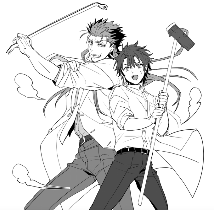 ほあ〜!
キャスぐだ♂がっこうのかいだんっぽいのとてもよみてえすぎてさいきんそういえばかいたのだ
バールのようなもの 