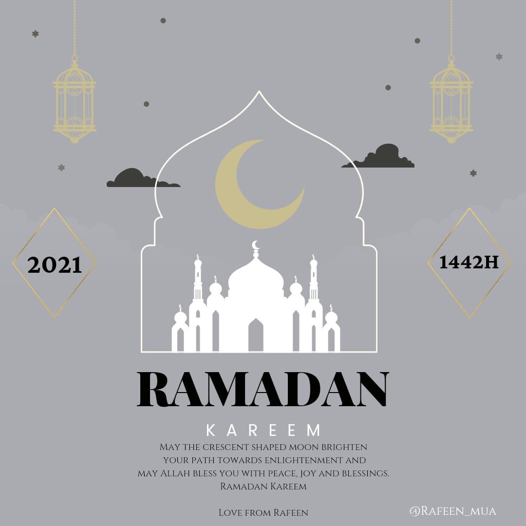 rafeenmua's tweet photo. 🕌🌙 R  A M A D A N  2  0 2 1 🕌🌙

⭐13/4/2021⭐ 

Alhamdulillah we have entered the blessed month. 📿🤲

May Allahswt accept our fasts,prayers and worship and may He (swt) grant us the ability to utilise every moment to engage in that what pleases Him.🙏 

#ramadan2021 https://t.co/KyKXrJ8JL0