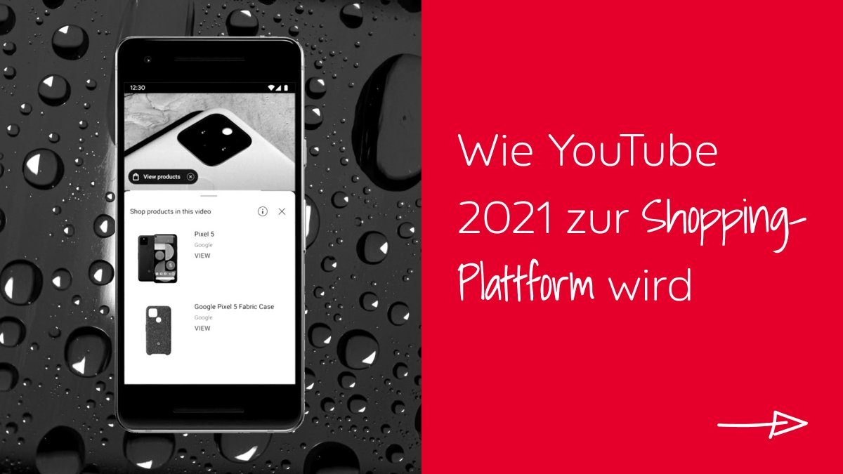 YouTube wird zur Shopping-Plattform. Bereits Anfang 2021 hat YouTube mit „Product Tags“ den Grundstein gesetzt. Ein aktueller Test verrät, wohin die Reise gehen soll: hubs.ly/H0L1VQP0

#OnlineMarketing #YouTube #SocialCommerce