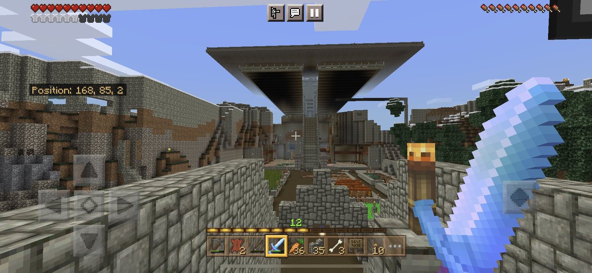 MineMasterGen's tweet photo. Awesome stream tonight at the General's Keep! Me an @Dirtymollesmin1 had an epic, unplanned adventure digging from the General's Lair all the way to the ravine under his estate. We are going to lay minecart tracks all the way now. @twitch #GeneralsKeep @minecraft Keep It Sharp!⛏ https://t.co/9KaI4XCcyx