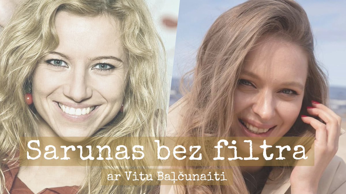 VitaBalcunaite's tweet image. 13.04.2021. “Sarunas bez filtra” viešņa - Čehova teātra vadītāja, aktrise Dana Bjorka.

Pievienojies tiešraides sarunai pl.21:00! Uz tikšanos jau šovakar! 😊

facebook.com/latviesiemKOPA

youtube.com/c/LatviesiemKO…

#saruna #sarunasbezfiltra #intervija #interview