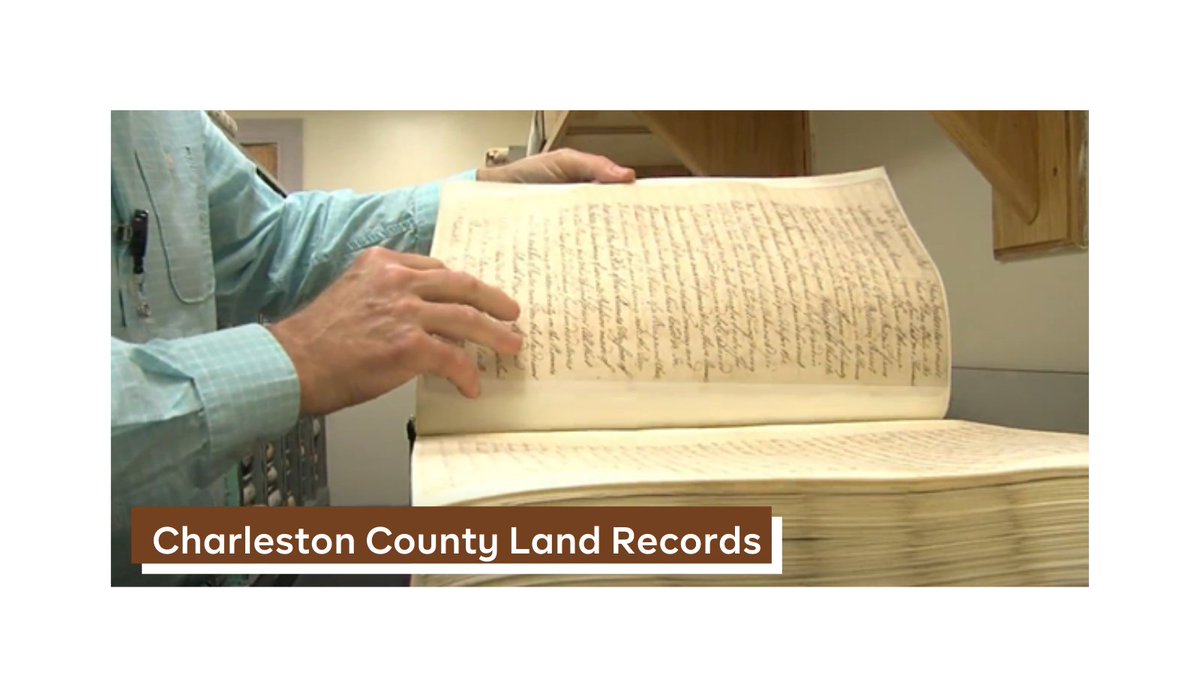 [TESTIMONY – Charleston County Land Records]

Discover our latest testimony about Charleston County Land Records and the digitization of their historical documents thanks to #i2S!

Read the article here → i2s.fr/en/heritage-di…

#culturalheritage #digitization #bookdigitization