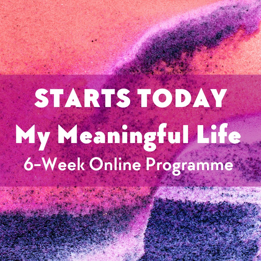 Excited to have a wonderful group of women coming together for My Meaningful Life Online 6-Week Programme, that starts today.

Join us to create a magical meaningful life that nourishes your heart and leaves a legacy you are proud of. 

heartabiz.com/meaningful-lif…