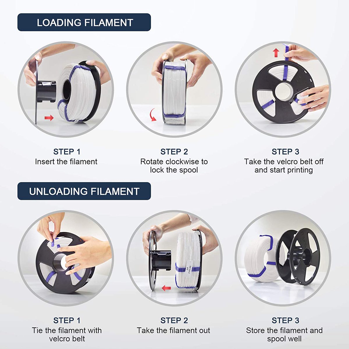 Why do we need masterspool filament?
1. Save our space.
2. It's reusable.
Hit the link for more information:
amzn.to/3mHDYC8

#masterspool #sunlumasterspool #3dprinting #masterfilament #sunlumaster