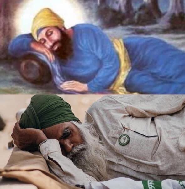 Like Father, Like Son.
#FarmersProtest #Vaisakhi_With_Farmers
