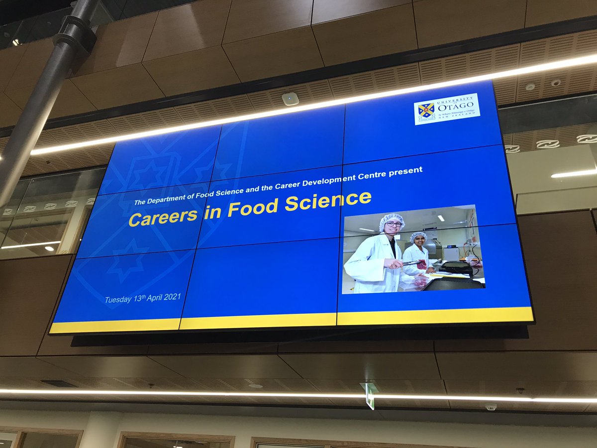 IndrawatiO's tweet photo. Great to see more than 140 Otago Food Science attending Career Event and build strong network with our alumni and food industries. Thank you NZIFST and Otago University Career Development Center https://t.co/a06NjQcR9r