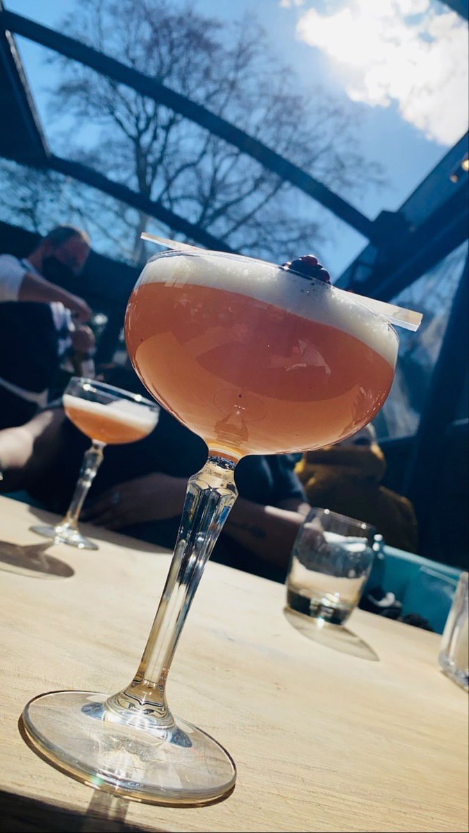 The roof is off and the cocktails are out 🍹 
It’s so lovely to have drinks and good food in our terrace again! We love it. We’re pretty booked up in advance so if you want a table, make sure you call us in advance 01344 844756