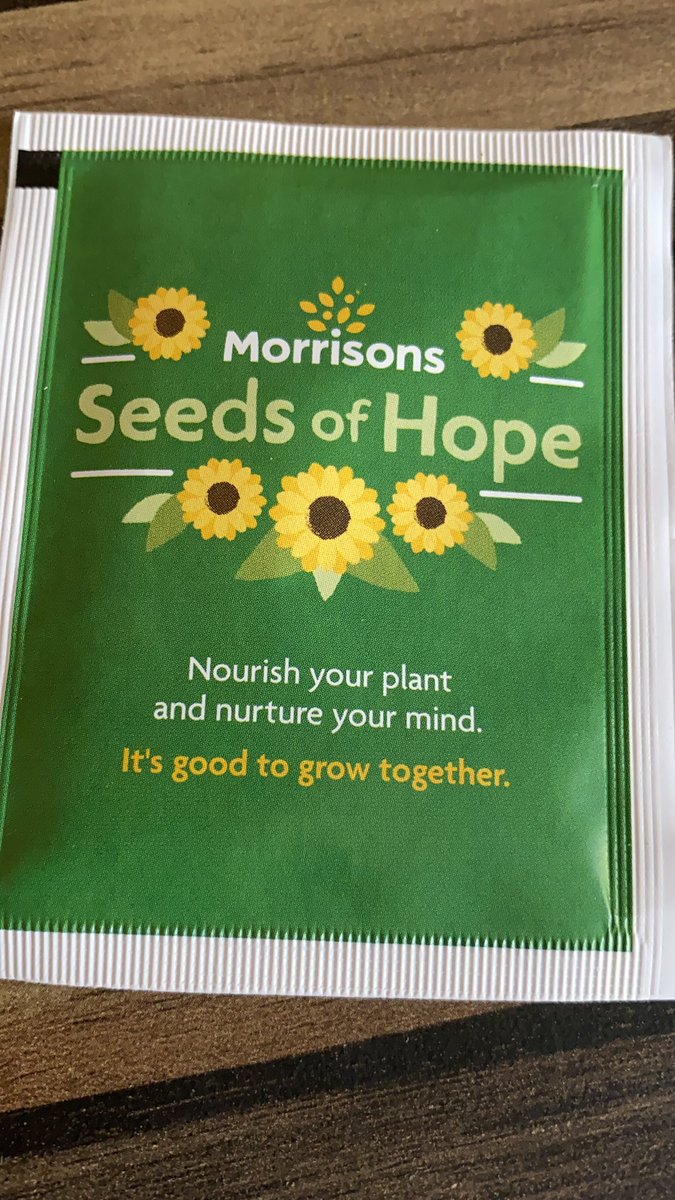 🌻Morrison’s are giving away sunflower seeds 🌻 #growyourmind