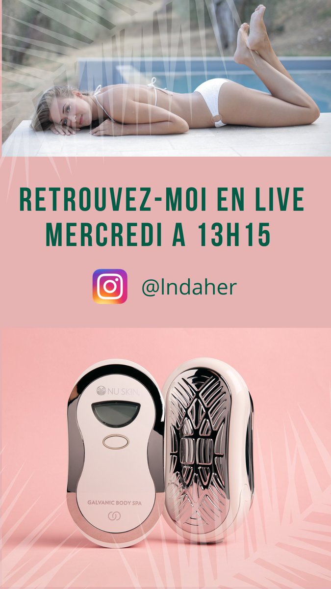 daherln's tweet photo. Besoin d'une solution rapide et efficace pour être au top cet été ?
Retrouvez-moi en live mercredi à la pause déjeuner sur Instagram ! https://t.co/yVHLxdrrJD