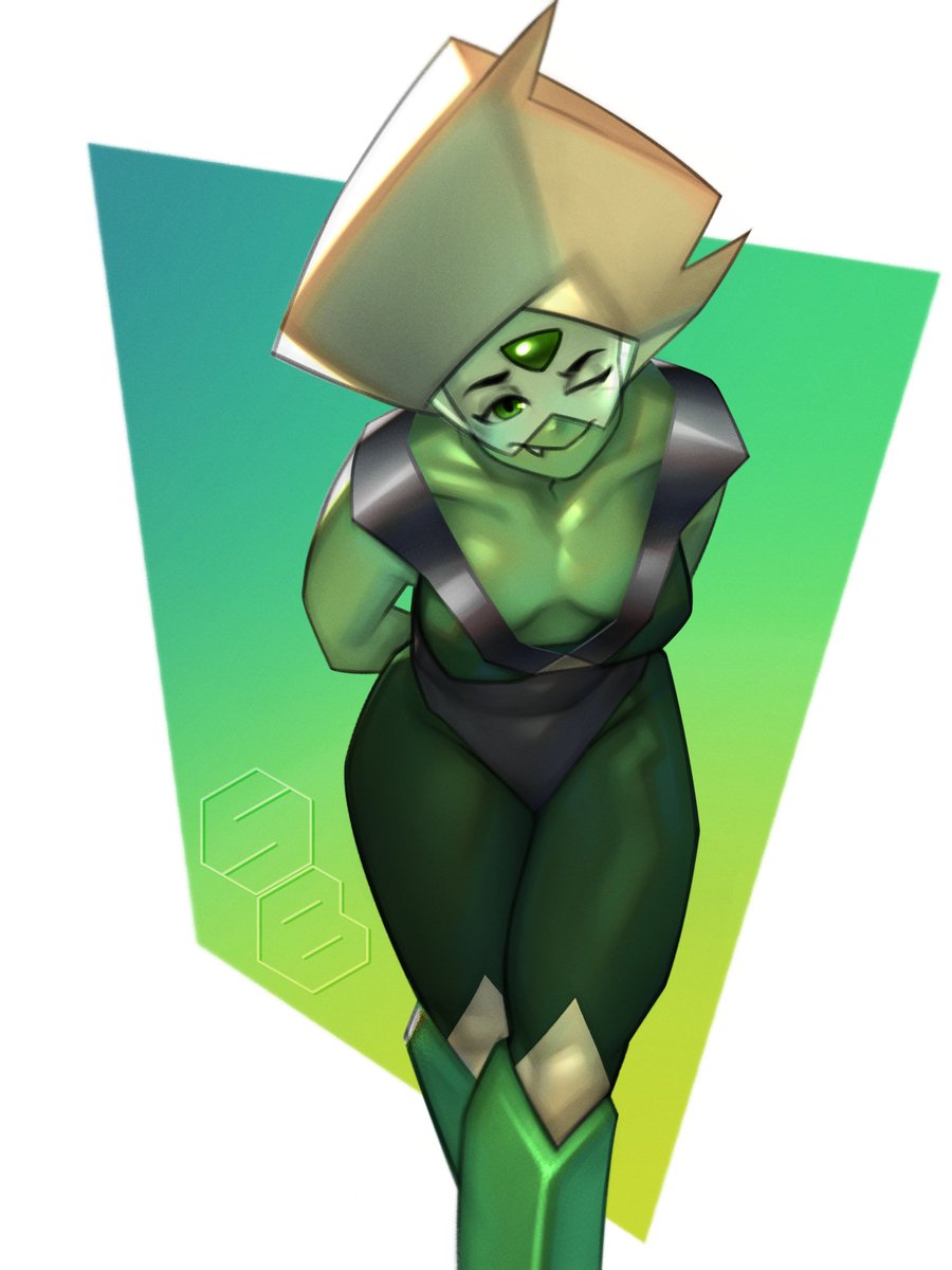 Currently horny for small tiddy downblouse pics #stevenuniverse #peridot #n...