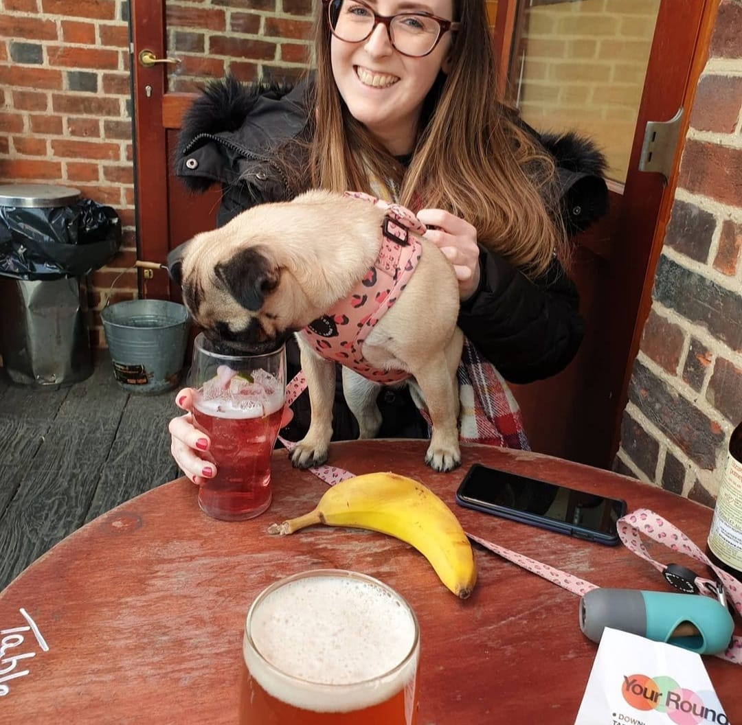 AMAZING to welcome you all back to the pub last night including this very thirsty pup ❤

We're back again from 4pm today with some room for walk ins if you get down early!
