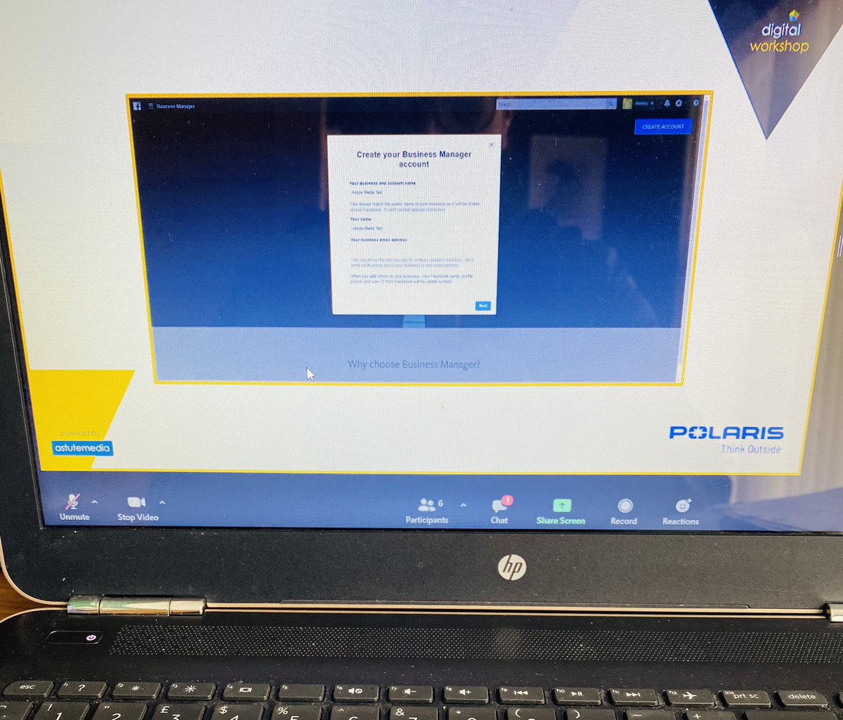 stormtecEU's tweet photo. Everyday’s a school day 😃 Learning #facebookads with @astutemediauk @UkPolaris #polaris https://t.co/w3FPIv7AYP