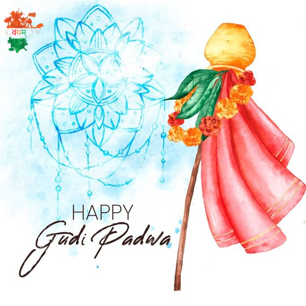 WayamBharat's tweet photo. वयम् भारत wishes you Happy Gudi Padwa &amp; Hindu New Year.... https://t.co/0cEoxRm5OS