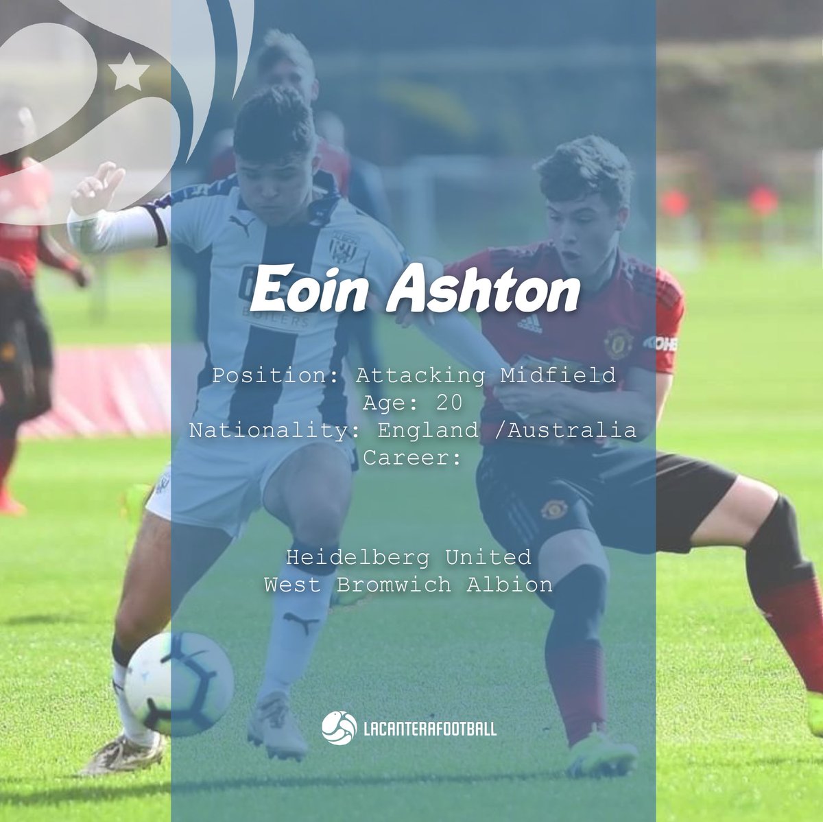 LCFootballAU's tweet photo. 🆕 #LCFPlayer ⁣⁣⁣
⁣⁣⁣
👤 @EoinAshton01 
🛡 @HUFCWARRIOR 
⚽ Attacking Midfield ⁣⁣⁣
🏴󠁧󠁢󠁥󠁮󠁧󠁿 / 🇦🇺 ⁣⁣⁣
⁣⁣⁣
✍🏻 Welcoming the newest addition to the #LaCanteraFootball family. 

⚽ We are delighted to have you on board and wish you all the best Ashton! https://t.co/xVn0h524iS