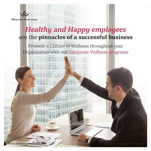 WeavingEmotions's tweet photo. Make your enterprise prosper perfectly under the able guidance of Weaving Emotions!

Undertake a corporate wellness program for your enterprise and observe the drastic reform in the system!

#weavingemotions #corporatewellness #corporatewellbeing #office
#success #prosperity https://t.co/DtsMGyJZ6S