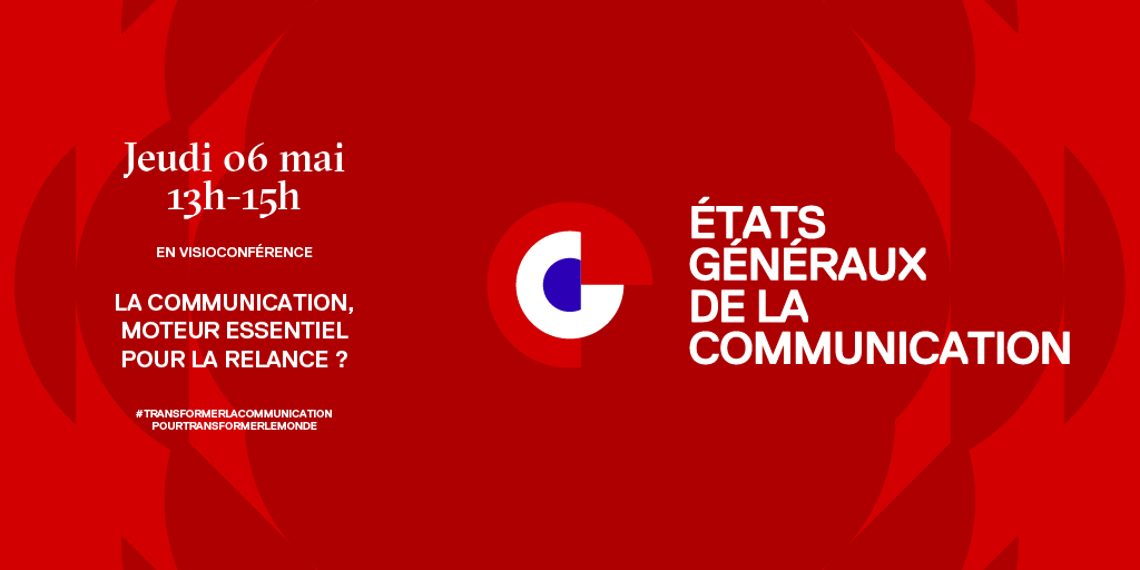 EtatsG_Com's tweet photo. La 2e édition des #EGCOM2021 aura lieu le jeudi 6 mai, de 13h à 15h, 100% en ligne.
🔴 Inscription : https://t.co/A8mjB0YheB

Un événement animé par @erenault @Le_Figaro https://t.co/xF0C42Umj0