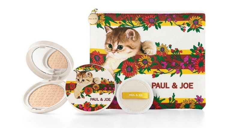 Kumasaku 新作コスメ 夏コスメ通販ウォッチャー 新作コスメ情報 6 1発売 ポール ジョー マット プレストパウダー 限定品 5 500円 税込 セット内容 マット プレストパウダー ポーチ ポルジョ のかわいい猫の限定プレスト