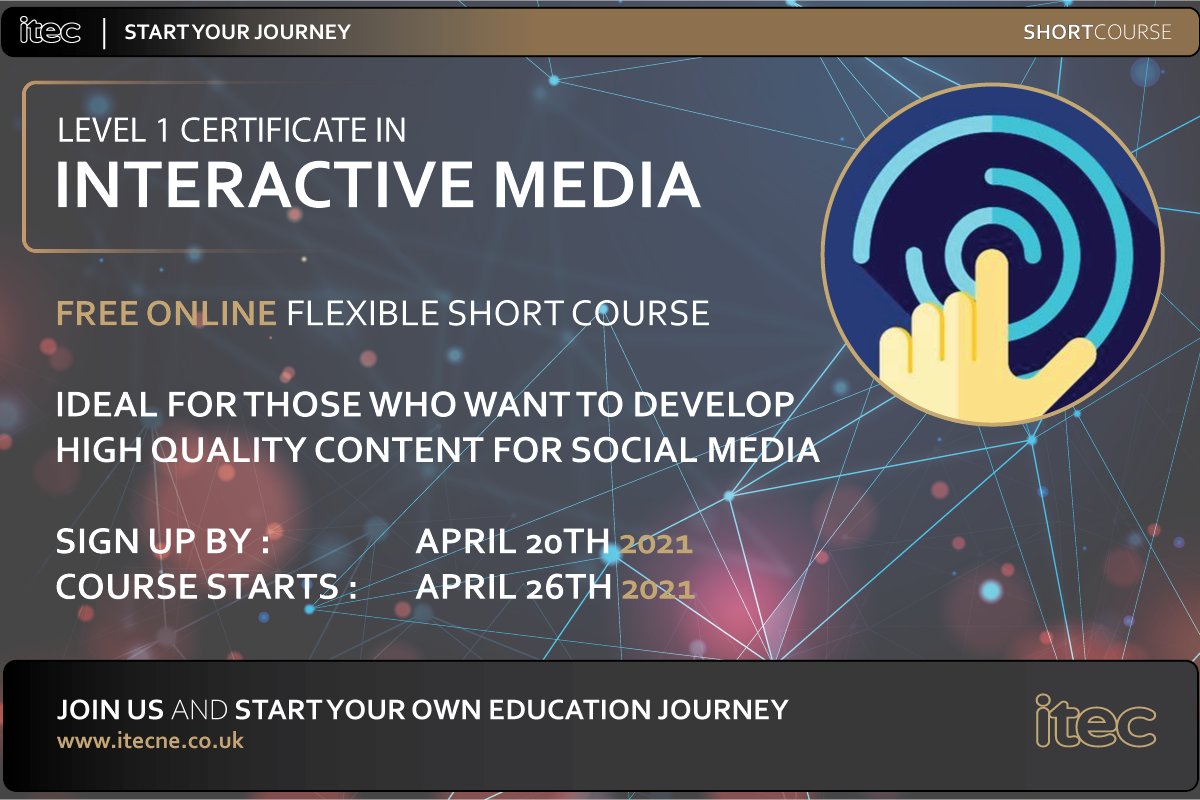 Alberto_ITECNE's tweet photo. A fantastic free e-learning course that is supported with expert tutors. Join up today at https://t.co/DkgbuyAnEL

#free #learning #business #northeast https://t.co/5cDFTKVML2