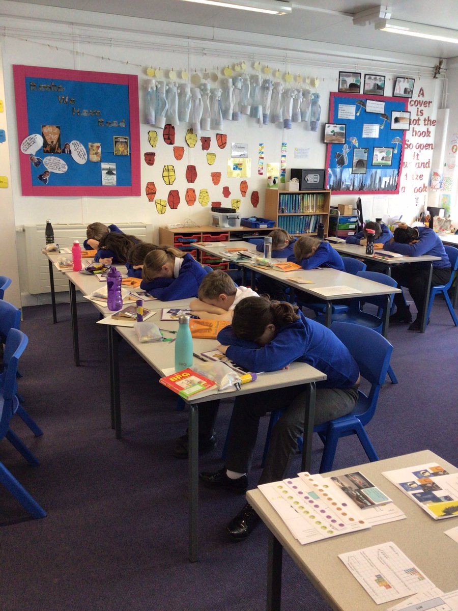Steadlaneschool's tweet photo. We’re not asleep promise! Year 5 are matching music to different emotions and tones and deciding upon a piece that matches our new text! #amazingdiscussion https://t.co/77EgHpyiaU