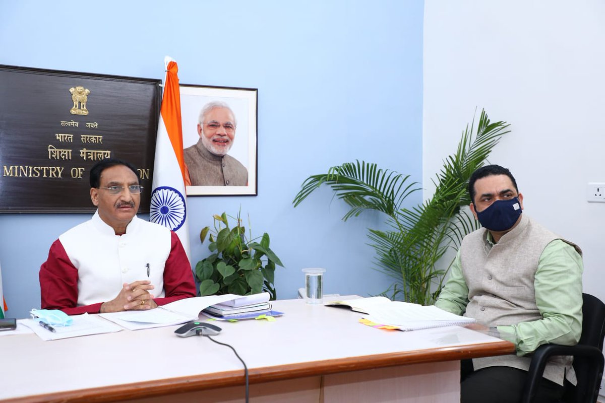 Minister of Education, Government of India Shri  @DrRPNishank chaired the 51st meeting of the Executive Board of National Council for Promotion of Urdu Language (NCPUL) today.