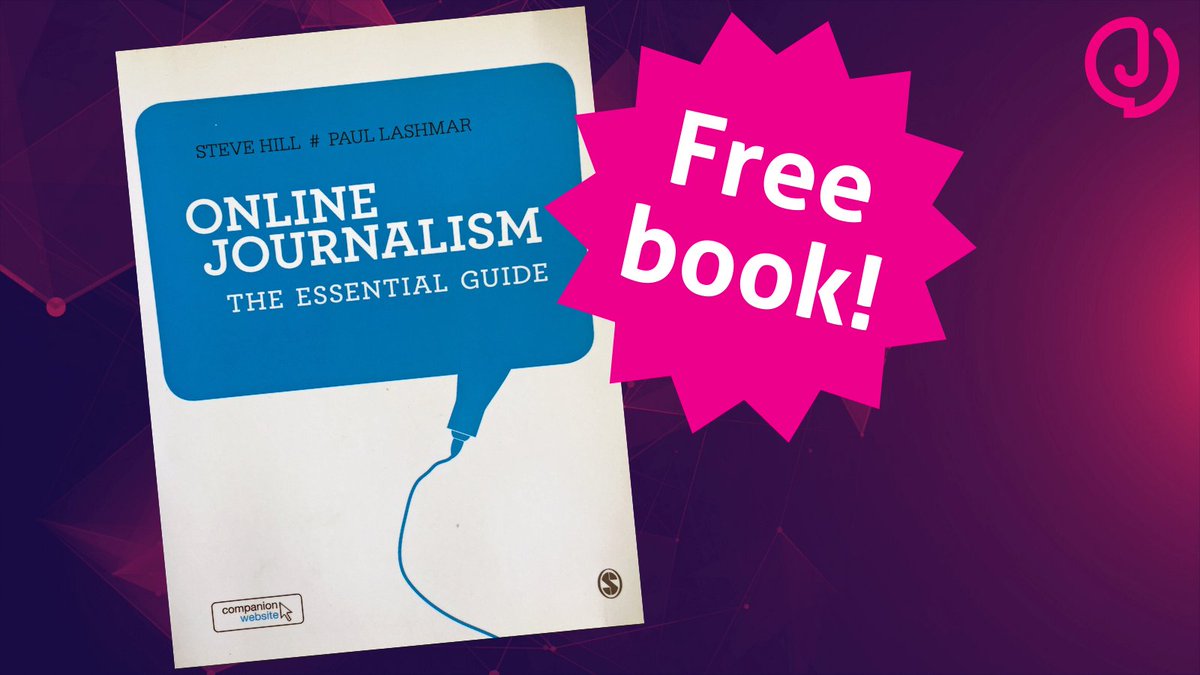 To enter, please retweet this thread, follow  @journalismnews on Twitter and DM us with your college name, college email, and address where you would like the book posted to (if you have already entered, no need to send your postal address again, just DM to express your interest).