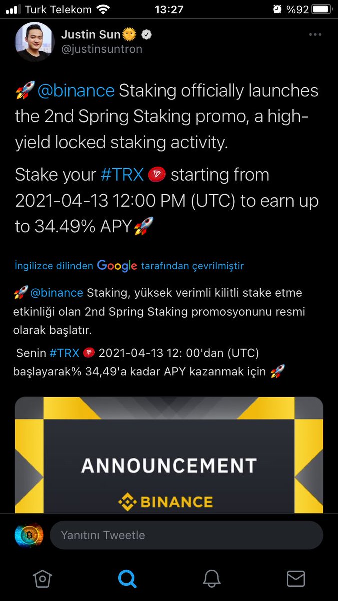 CoinMagazasi's tweet photo. #BTC #Ripple #XRP #XLM #ETH #Dogecoin #TRX #EoS #dash #ada #CHZ #BTT #BittorrentCoin #Holochain #BNB #DOT #LTC #DeFi #Bitcoin #BTC #Binance #Binancetr https://t.co/nHV6WwcPCe