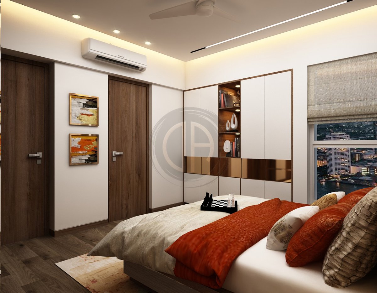 DesignAlly2's tweet photo. Neutral colors and shapes form the basis of the design of this space. Pop up orange color is used to break the monotony giving this space an elegant look. Highlights of rose gold tint gives the space an overall rich look
Residential Project
Location : Thane https://t.co/t0H9wtjVJC
