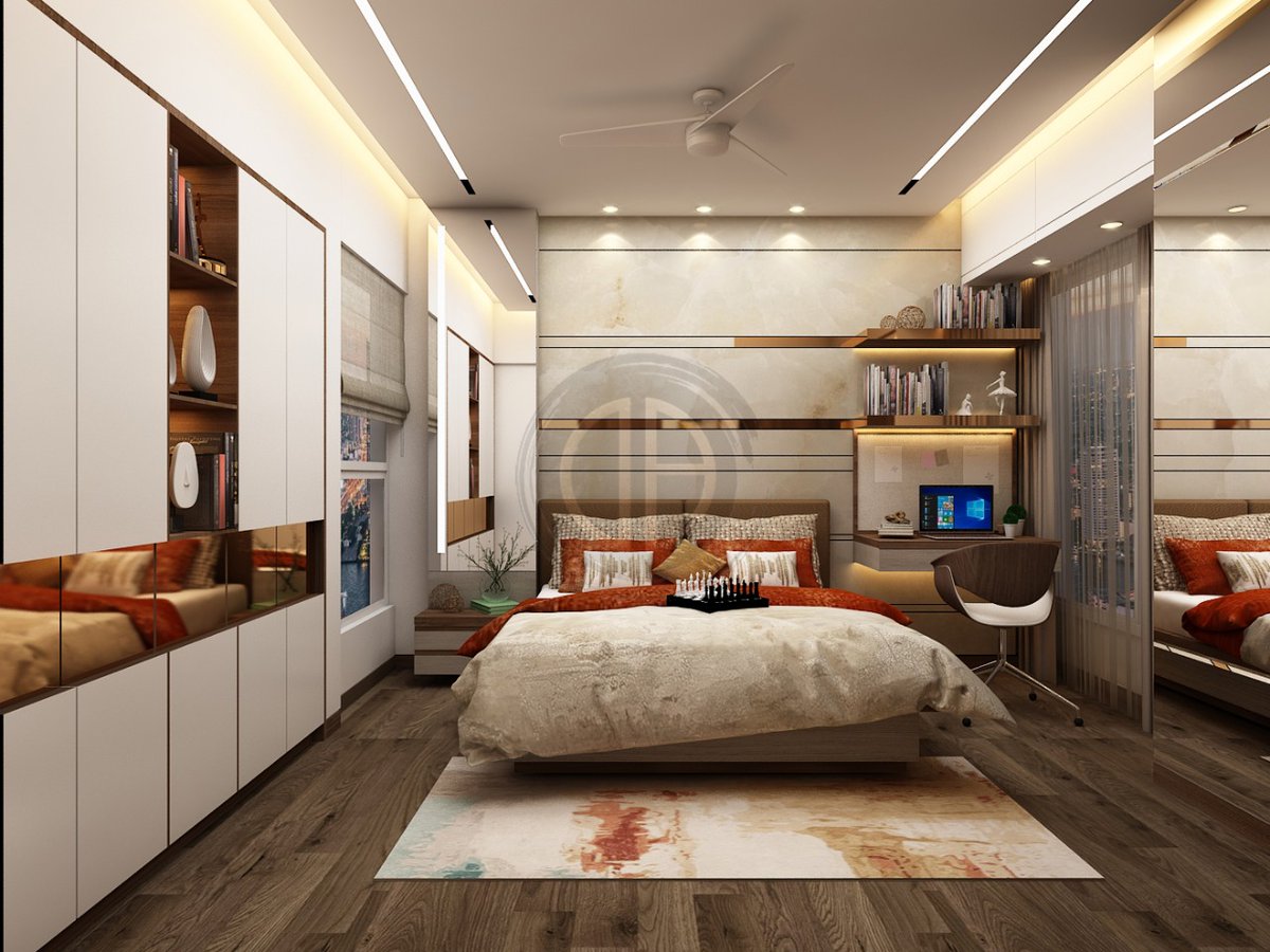 DesignAlly2's tweet photo. Neutral colors and shapes form the basis of the design of this space. Pop up orange color is used to break the monotony giving this space an elegant look. Highlights of rose gold tint gives the space an overall rich look
Residential Project
Location : Thane https://t.co/t0H9wtjVJC