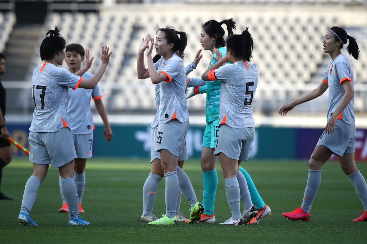 AsifBurhan's tweet photo. Congratulations to @CHNWNT who qualify for the women's Olympic tournament for the sixth time, only Brazil, Sweden and the United States have qualified on more occasions. #CHNKOR #Tokyo2020 https://t.co/hlgwTkZniC