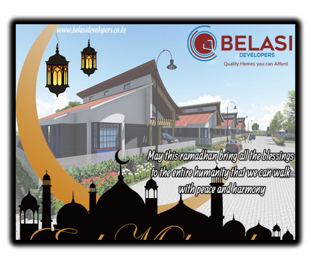 BelasiLimited's tweet photo. Wishing a blessed Ramadan to all our muslim brothers &amp; sisters all over the world.
#RamadanKareem
To book a house unit today call 0701505505/0702505505 or visit https://t.co/8a5ubc5EQg https://t.co/wMy0kbuWbA