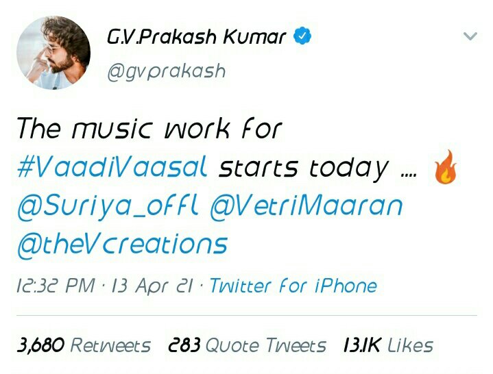 JoeVignesh5's tweet photo. Announcement on same day!!!! ❤️💣

#Suriya38 #Suriya40 #VaadiVaasal #வாடிவாசல் https://t.co/I4fNMMntUD https://t.co/IBAzjtOowl