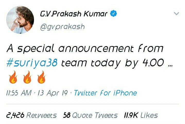 JoeVignesh5's tweet photo. Announcement on same day!!!! ❤️💣

#Suriya38 #Suriya40 #VaadiVaasal #வாடிவாசல் https://t.co/I4fNMMntUD https://t.co/IBAzjtOowl