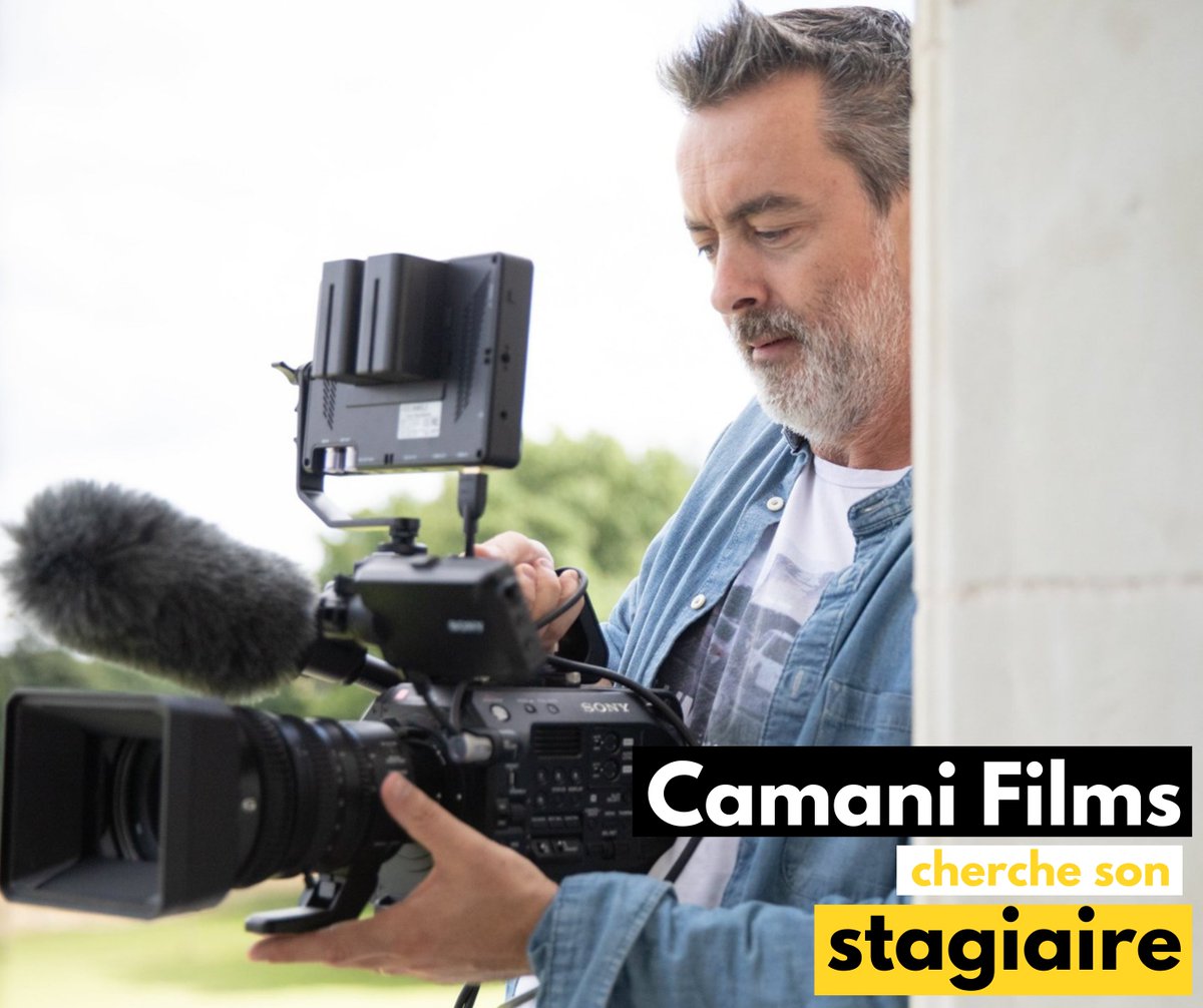 Camani Films cherche sa ou son stagiaire ! facebook.com/camanifilms/po… #stage #video