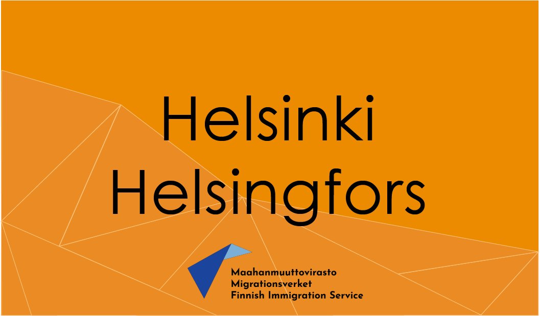Extra appointments available in Helsinki: 🔸Appointments for April–May will be available every week. Approximately 50/day. 🔸The Malmi service point is open for booked appoinments on Saturday 17 April at 9.00–15.00 and on several Saturdays in April–May. 👉migri.fi/en/-/extra-app…