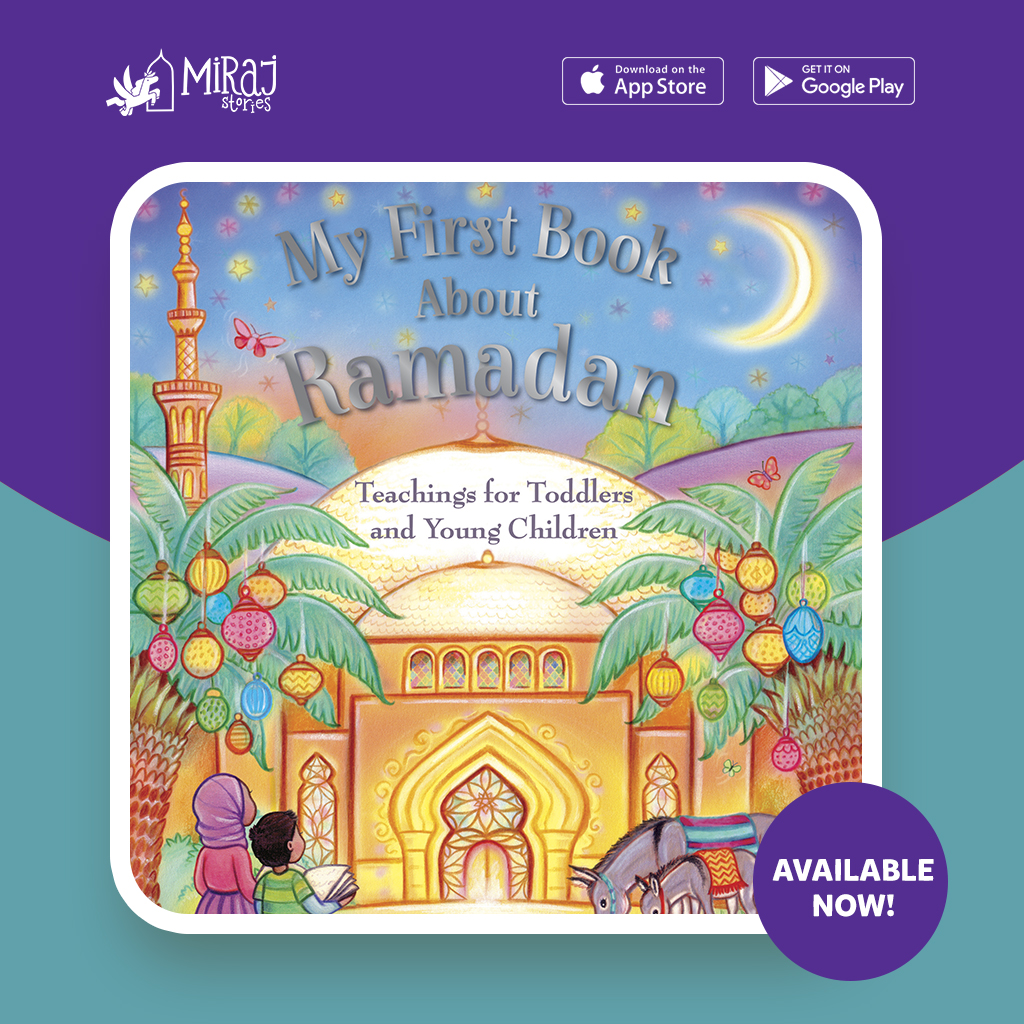 "My First Book About Ramadan" by Sara Khan is a lovely introduction to the holy month of Ramadan and fasting.🌙 To find out how we can make the most of this special time, download the Miraj Stories app today. (Link in bio)🌟
#ramadan #ramadanmubarak #Ramadan2021 #appforkids