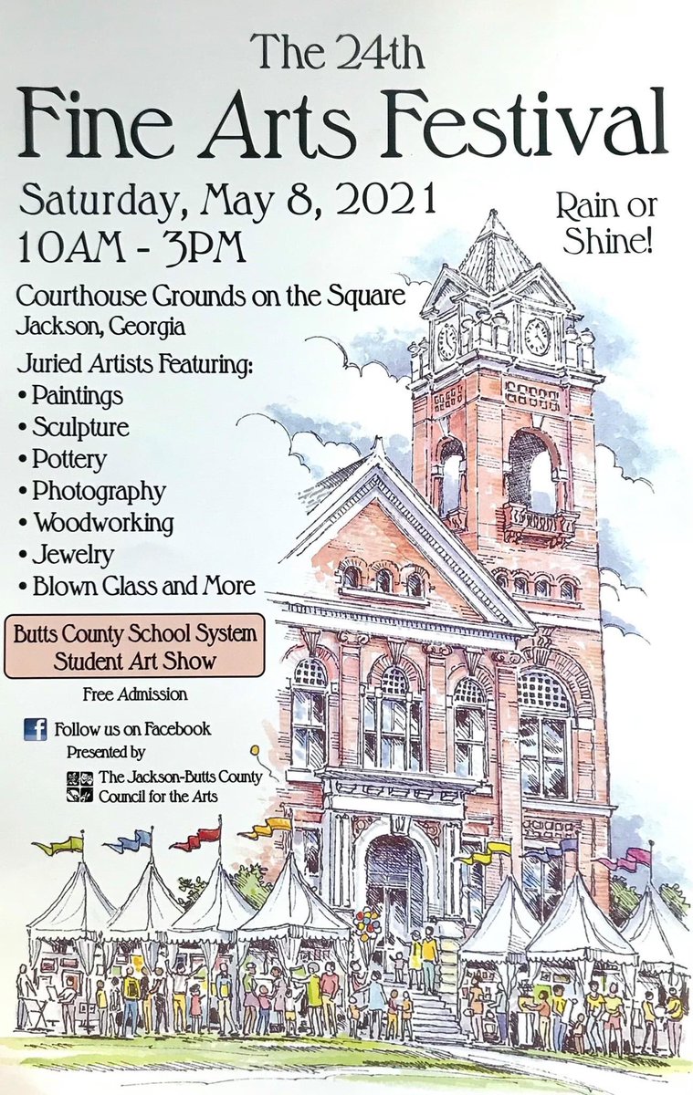 Historic Butts County Courthouse (@1898courthouse) on Twitter photo Looking forward to hosting our inaugural event next month at the restored Historic 1898 Courthouse Visitors Center when the <a href="/JacksonButtsCo/">Jackson-Butts County GA</a> Council for the Arts holds their 24th Annual Fine Arts Festival on the grounds! Come by and #ExploreGeorgia #Arts in May! <a href="/ExploreGeorgia/">Explore Georgia</a> Looking forward to hosting our inaugural event next month at the restored Historic 1898 Courthouse Visitors Center when the <a href="/JacksonButtsCo/">Jackson-Butts County GA</a> Council for the Arts holds their 24th Annual Fine Arts Festival on the grounds! Come by and #ExploreGeorgia #Arts in May! <a href="/ExploreGeorgia/">Explore Georgia</a>