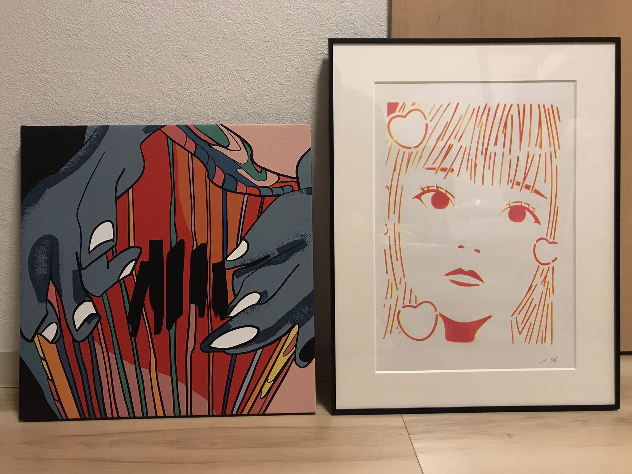 توییتر 西尾敏宏 در توییتر 山口真人さん ナカミツキさんの作品を入手 一応アートコレクターの仲間入りした気分 次はプレイヤーとして展示する側になりたいと思いました 所属してるブランドglambの展示会とは別に 僕個人としてアートの展示をしたいなと