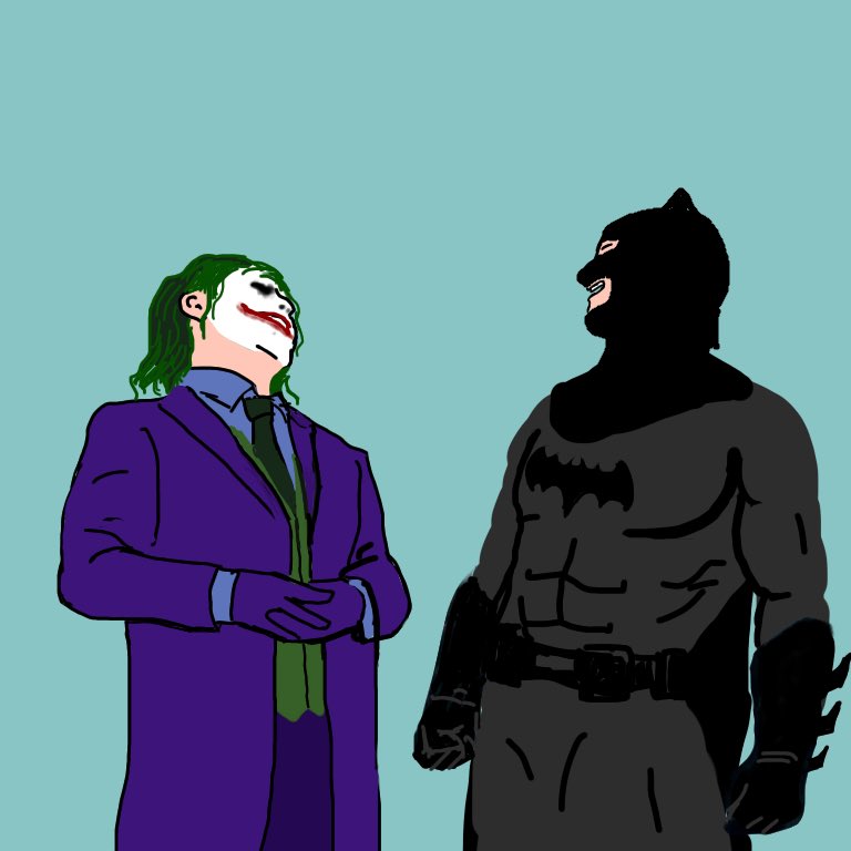 ぽめら兄ぃやん オードリー バットマン ジョーカー 絵 イラスト Illustration ぽめら兄ぃやん オードリー バットマン ジョーカー 絵 イラスト Illustration