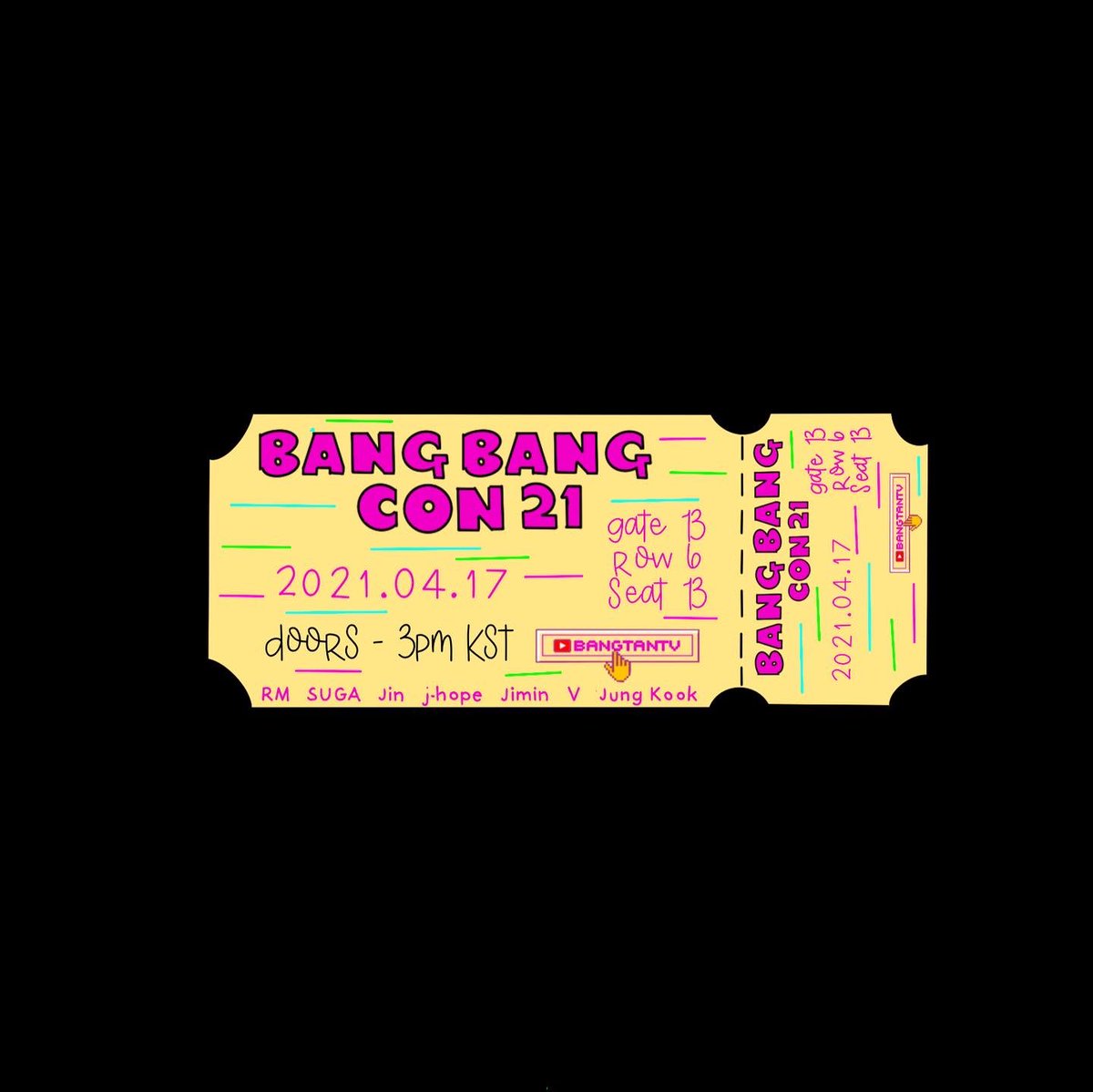 GingerPeachy7's tweet photo. Fair chuffed with the tickets Iv made this year for bang bang con! Much better than last years! 😂😂😂 give me a message if you want the file to print! #bts #bangtan #bangtanseonyeondan #army #btsarmy #btsfanmerch #btsfanart #loveyourself #dynamite #mots7 #be #bangbangcon21 https://t.co/DQ3XaIRNT0