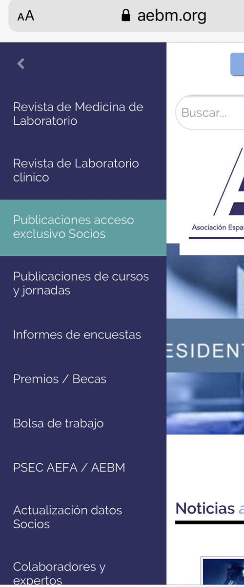 ¿Repasando para un examen o simplemente revisando conocimientos en Medicina de Laboratorio....?
Acabamos de subir este libro: 500 páginas, 1282 preguntas test comentadas para nuestros asociados 
Agrupadas por competencias

aebm.org/publicaciones-…
