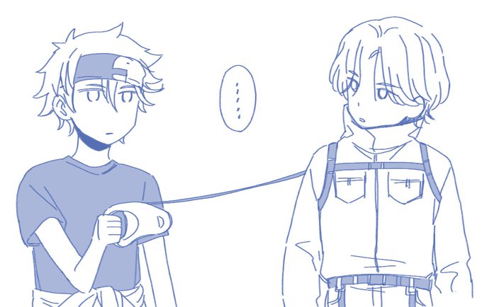 つなぎのアレが、こう見えてしまって… 