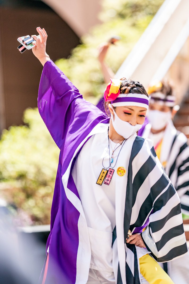 Takeda 21年 震災復興チャリティーダンスフェスティバルでのうふふさん その２ 21年4月11日 うふふ 震災復興チャリティーダンスフェスティバル 横浜よさこい祭り