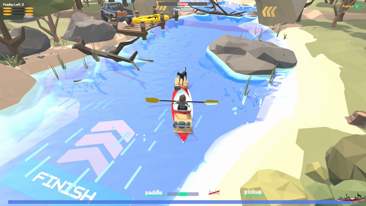 the_heye's tweet photo. Screenshots of my upcoming game  'Down The River'  

➡️ Wishlist on Steam! https://t.co/zhgAW0iPAk

#gamedev #indiedev #indiegame #madewithunity https://t.co/s7aUvelyFS