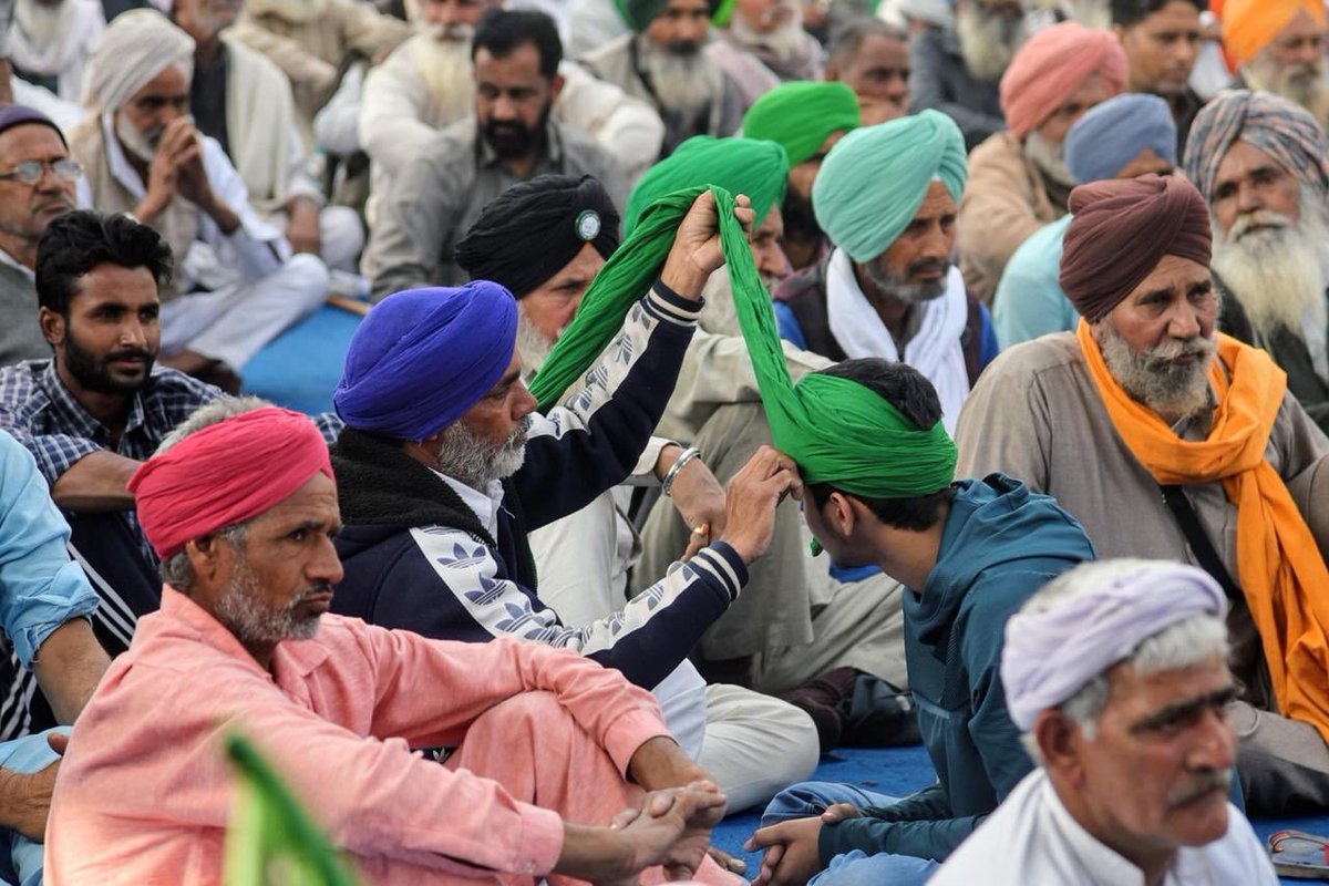 kisanektamorcha's tweet photo. We farmers are in agriculture from generations and want to carry forward it in future too because farming is not only our occupation it’s our heritage. 
🙏🏻 Support Us India 🙏🏻 #Vaisakhi_With_Farmers https://t.co/6JPb6WzqW7