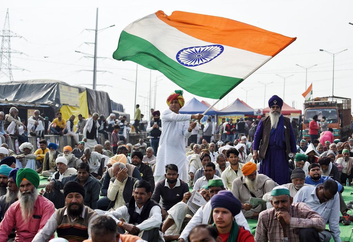 We farmers are in agriculture from generations and want to carry forward it in future too because farming is not only our occupation it’s our heritage. 
🙏🏻 Support Us India 🙏🏻 #Vaisakhi_With_Farmers