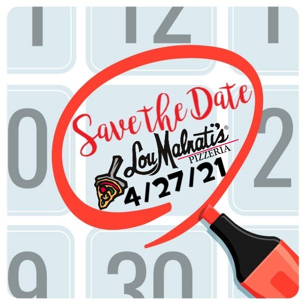 MARK YOUR CALENDARS FOR TUESDAY, APRIL 27, 2021 BETWEEN 11:00 AM - 10:00 PM!
Support the Nerge PTA while eating delicious food from Lou Malnati's at 1 S. Roselle Road in Schaumburg!

The Nerge PTA will receive 20% of the group sales!!

#uKNIGHTed @MsFrederick7