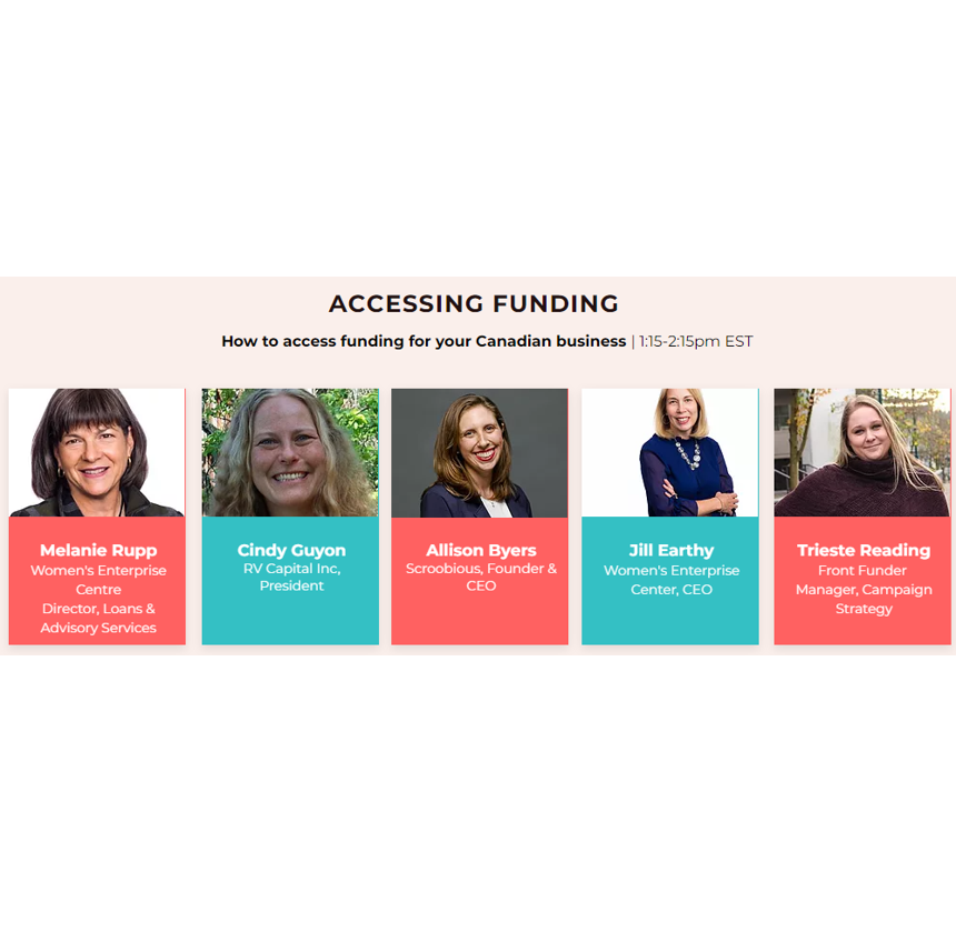 I'm in fantastic company on a panel about fundraising during #TotalMomPitch presented by @scotiabank Women Initiative™ & powered by @VisaCA on Monday, 4/19 at 1:15pm EST. DM me for a 20% promo code!